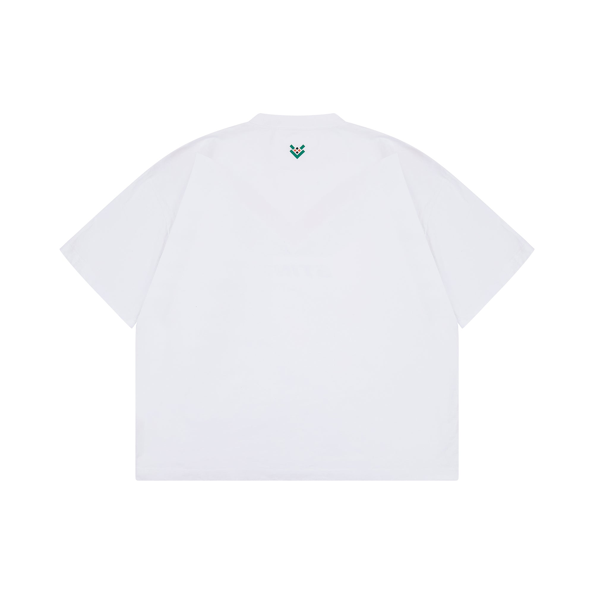 Rotary Tee by STINT GEAR. Back of the white tee. Motorsport livery apparel.